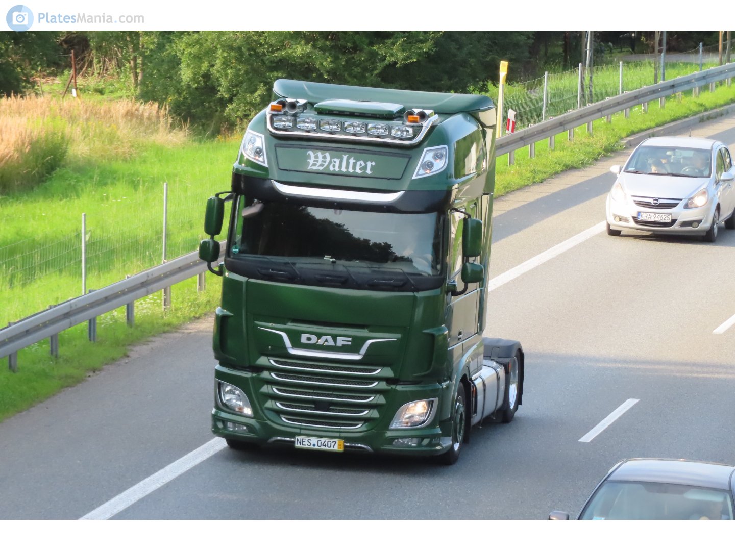 NES 0407, DAF XF 4th gen, facelift, 2017–