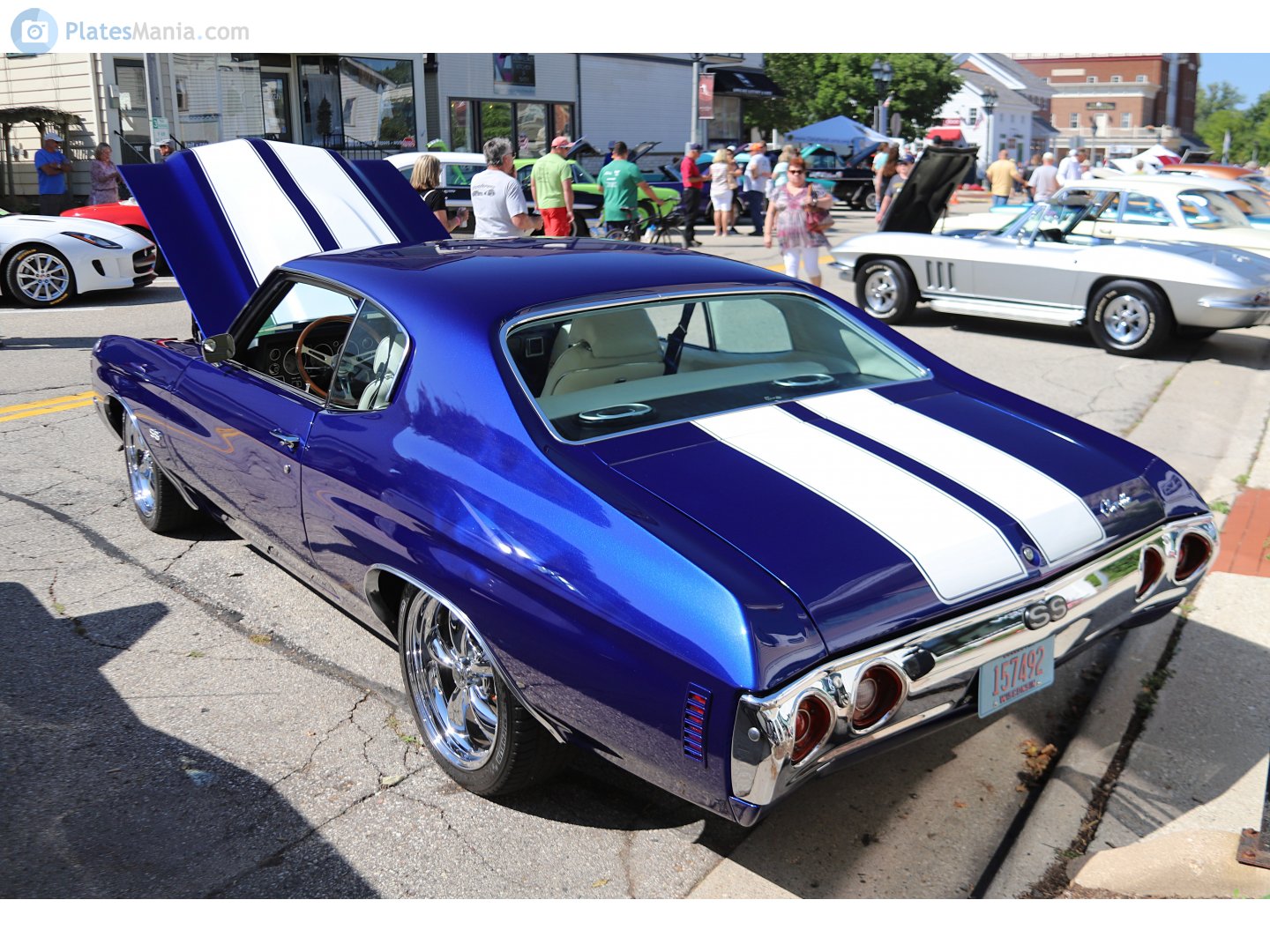 157492, Chevrolet Chevelle 2nd gen 1971/1972 2-door Hardtop (27/37; A-body), 3rd facelift, 1970–1972
