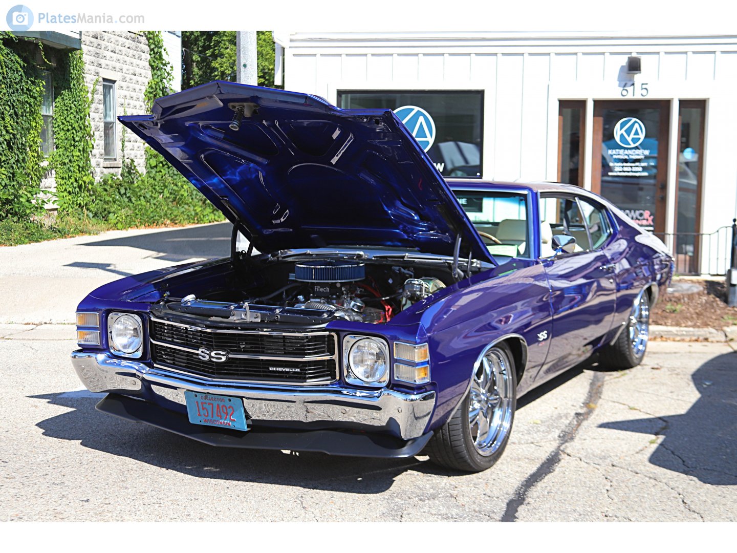 157492, Chevrolet Chevelle 2nd gen 1971/1972 2-door Hardtop (27/37; A-body), 3rd facelift, 1970–1972