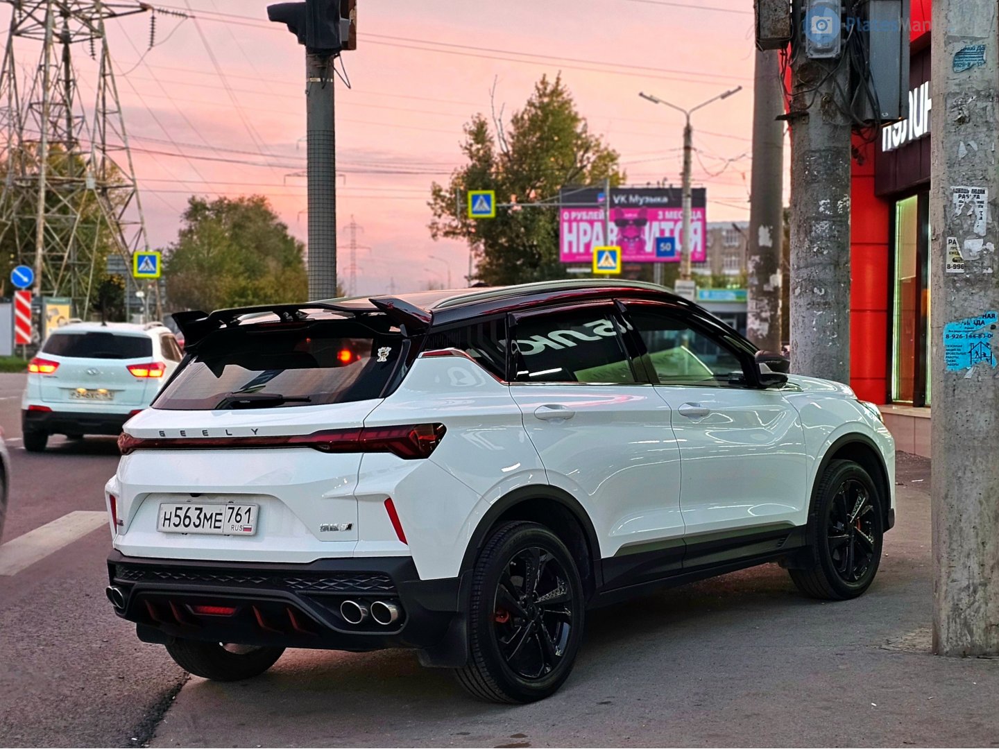 н 563 ме 761, Geely Binyue 1st gen Cool (SX11; CN-market), 2022–