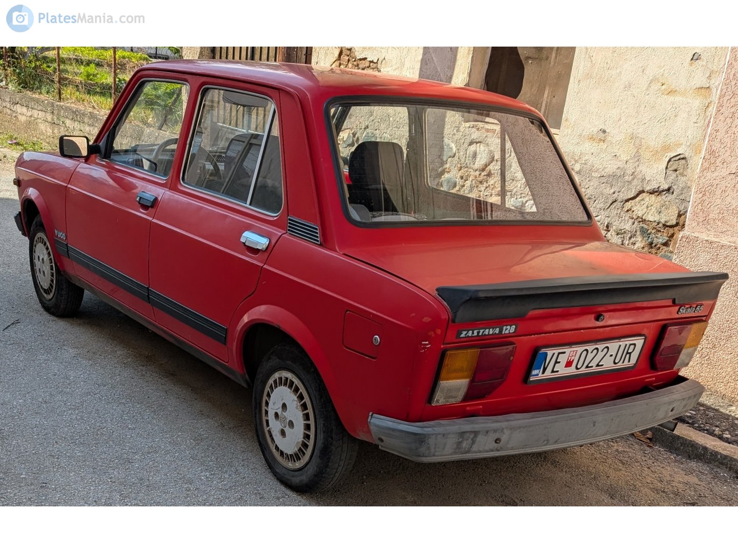 VE 022-UR, Zastava Skala 128, 1980–2003