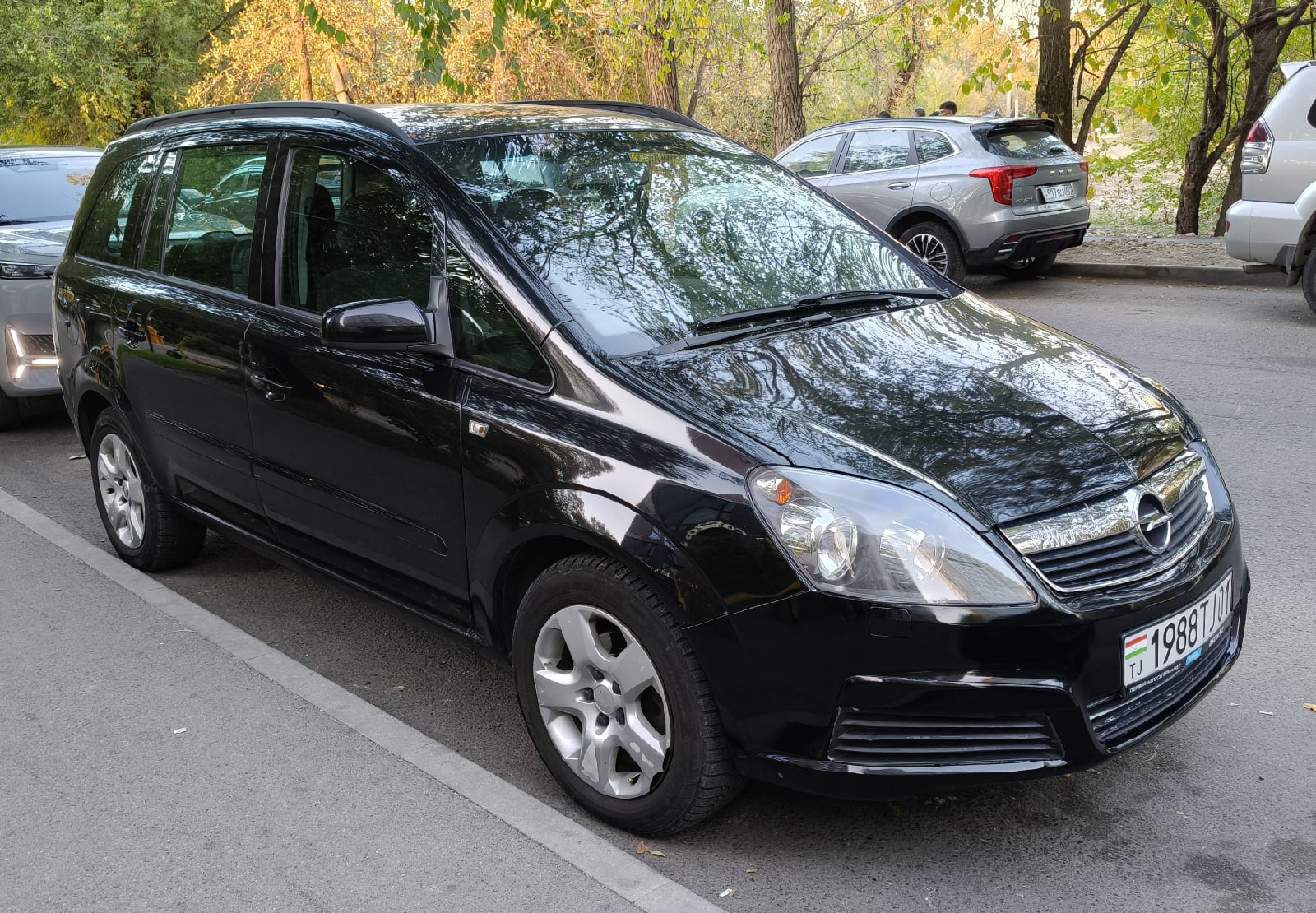 1988TJ01, Opel Zafira 2nd gen (Family) (B; A05), 2005–2014