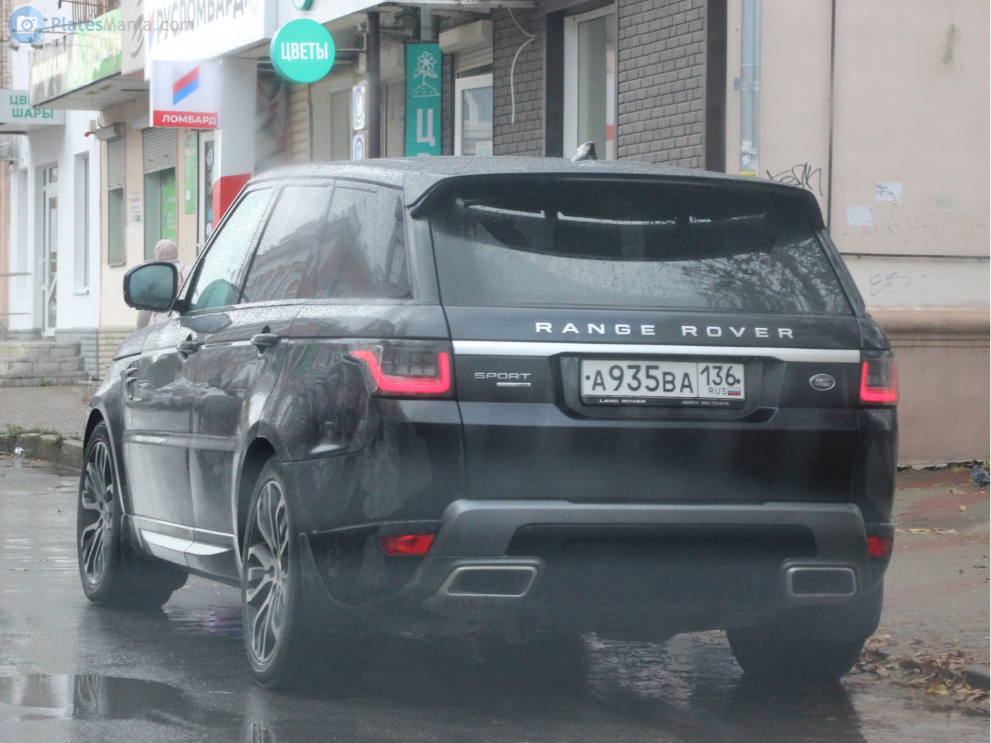 а 935 ва 136, Land Rover Range Rover Sport 2nd gen (L494), facelift, 2017–2022