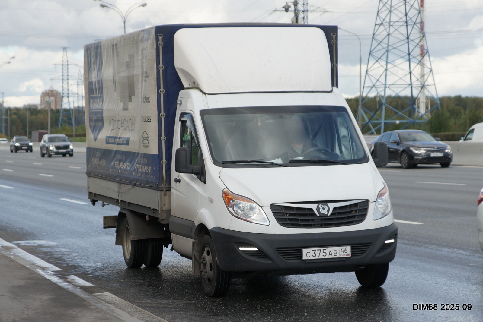 с 375 ав 46, Sollers Atlant Single Cab Truck (S209-BA1), 2022–