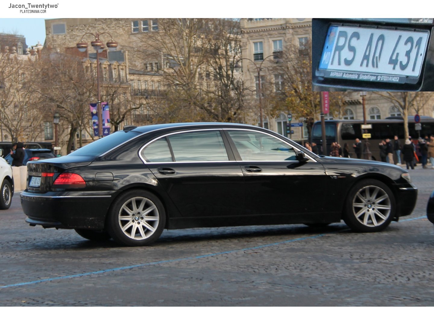 RS AQ 431, BMW 7 Series 4th gen (E65–E68), 2001–2005