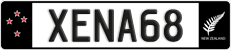 License plate of New Zealand, Vanity Plates