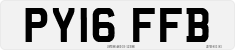 License plate of the United Kingdom, 2001 year system