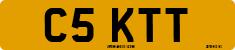 License plate of the United Kingdom, 1983 year system