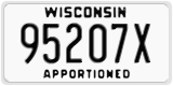 Wisconsin, Apportioned (12345A)