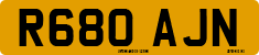 License plate of the United Kingdom, 1983 year system