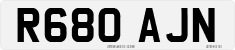 License plate of the United Kingdom, 1983 year system