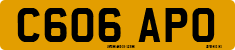 License plate of the United Kingdom, 1983 year system