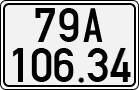 License plate of Vietnam, Cars