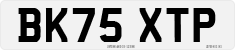 License plate of the United Kingdom, 2001 year system