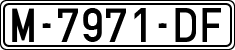 License plates of Spain, 1971 year series