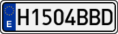 License plates of Spain, Specialty plates
