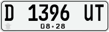 License plate of Indonesia, Regular plates