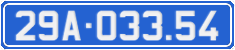 License plate of Vietnam, Government and public administrations