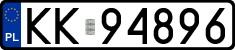 License plates of Poland, Regular car plates