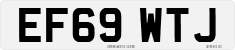 License plate of the United Kingdom, 2001 year system