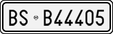License plate of Italy, Cars (1927 year series)