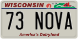 Wisconsin, Vanity Plates