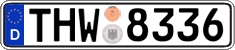 German license plate, Authorities and federal agencies