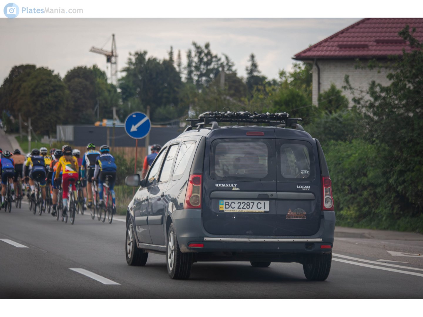 BC 2287 CI, Renault Logan 1st gen MCV (F90), facelift, 2009–2012