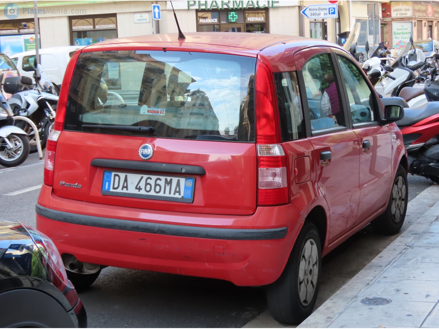 DA 466 MA, FIAT Panda 2nd gen (169), 2003–2012