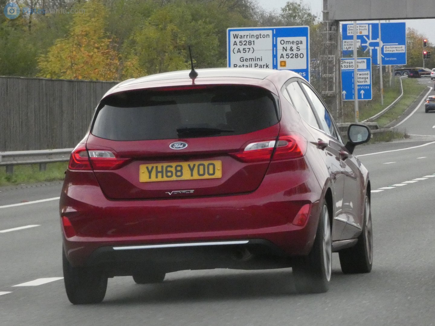 YH68YOO, Ford Fiesta 7th gen 5-door Hatch (B479), 2017–2023