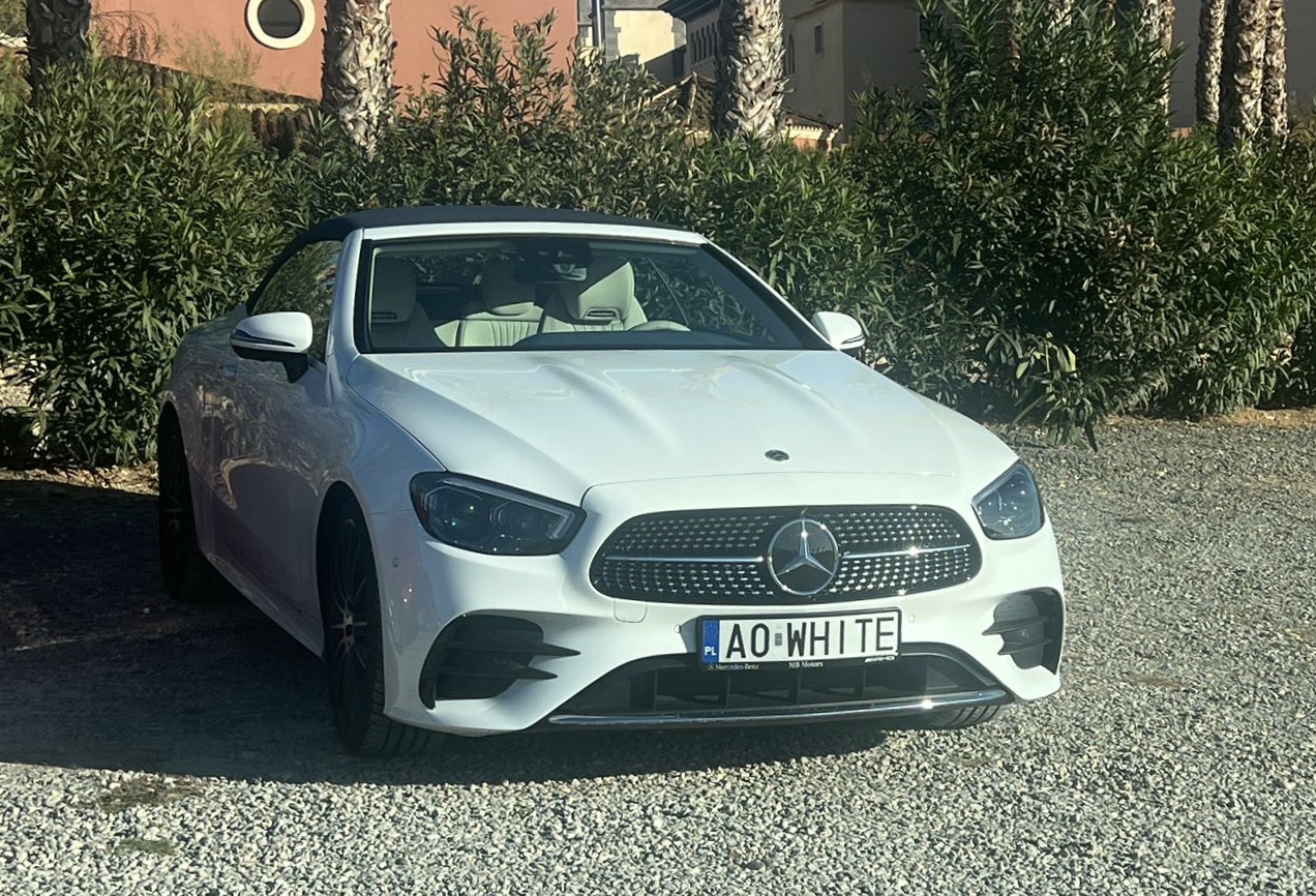 A0 WHITE, Mercedes-Benz E-Klasse 5th gen Cabriolet (A238), 2017–2023