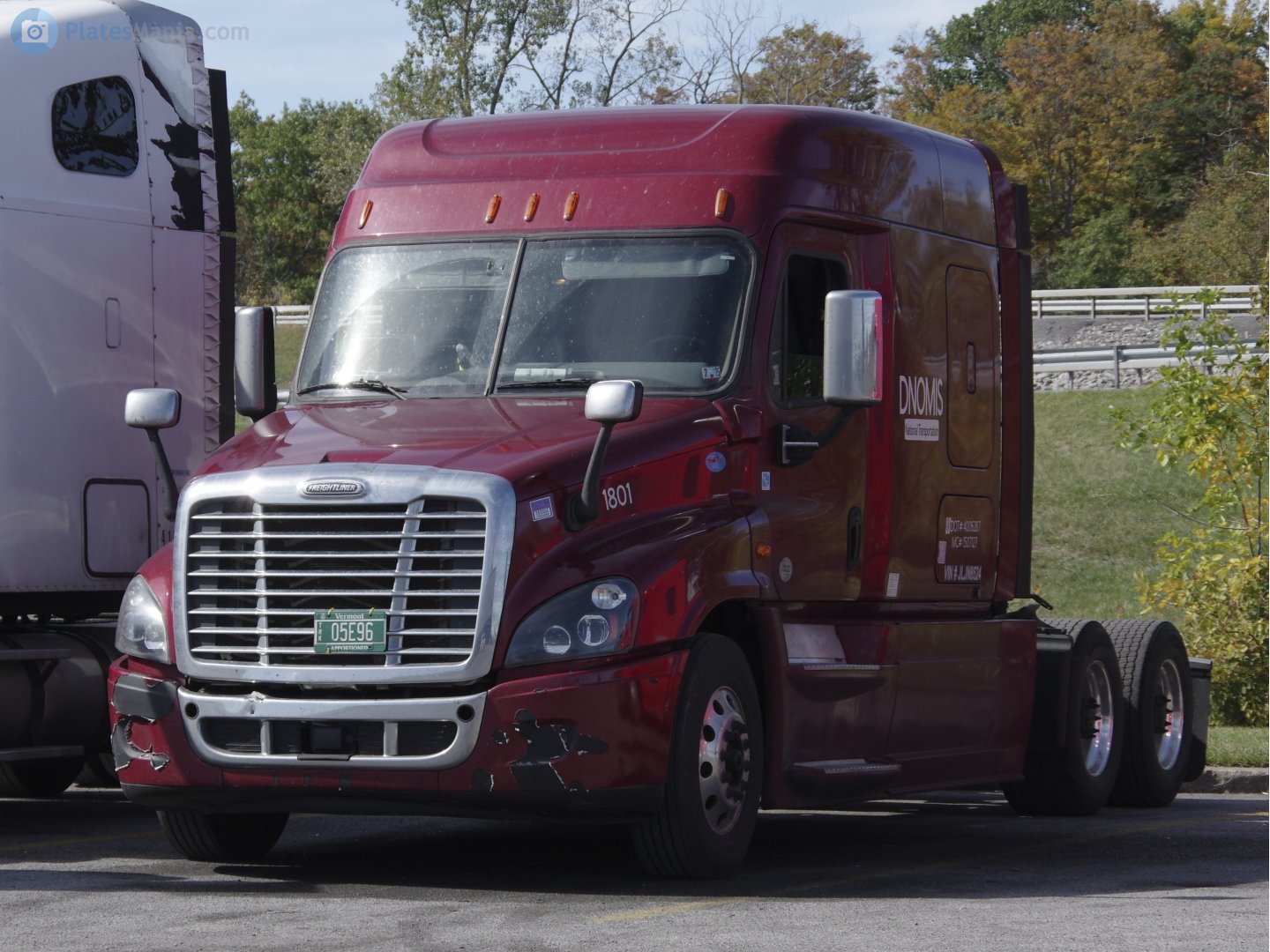 05E96, Freightliner Cascadia 1st gen Cascadia (2007–2013) / 2nd gen Cascadia Evolution (2012–2018)