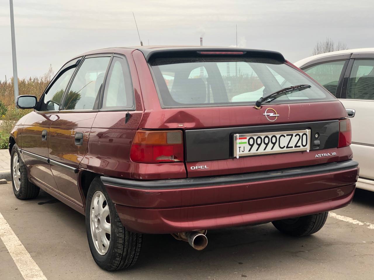 9999CZ20, Opel Astra 1st gen 5-door Hatch (F; T92), 1991–1998 (–2002 for Eastern Europe)