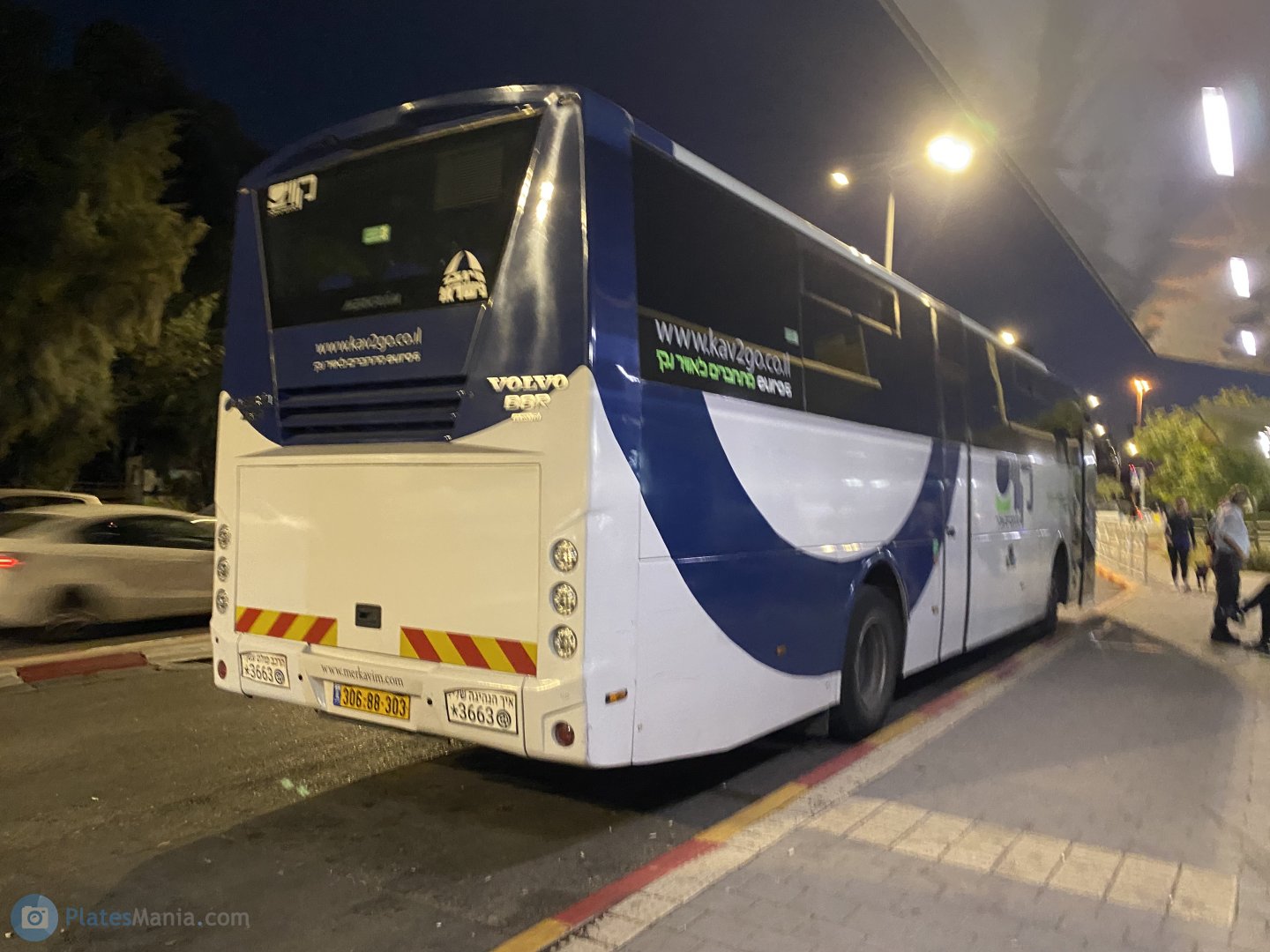 306-88-303, Merkavim Mars Volvo B8R/B10/B11R(facelift)