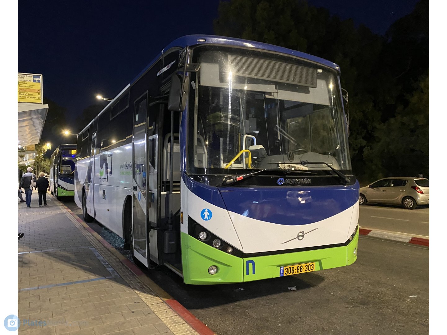 306-88-303, Merkavim Mars Volvo B8R/B10/B11R(facelift)