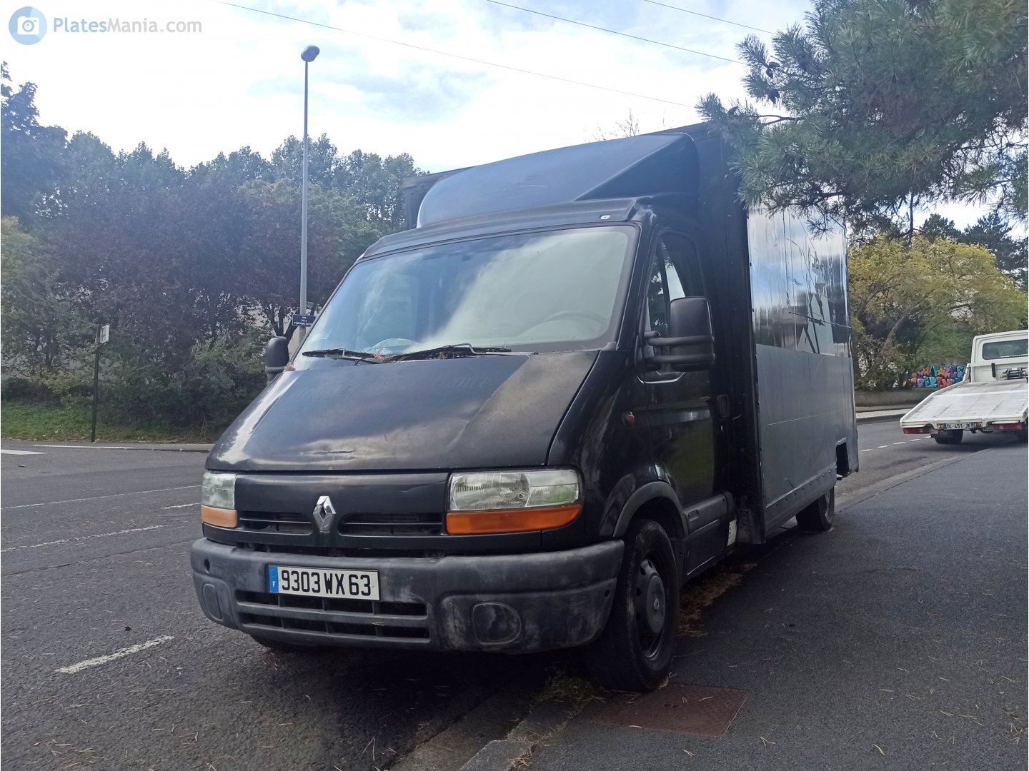 9303 WX 63, Renault Master 2nd gen Single Cab (F70), 1997–2003