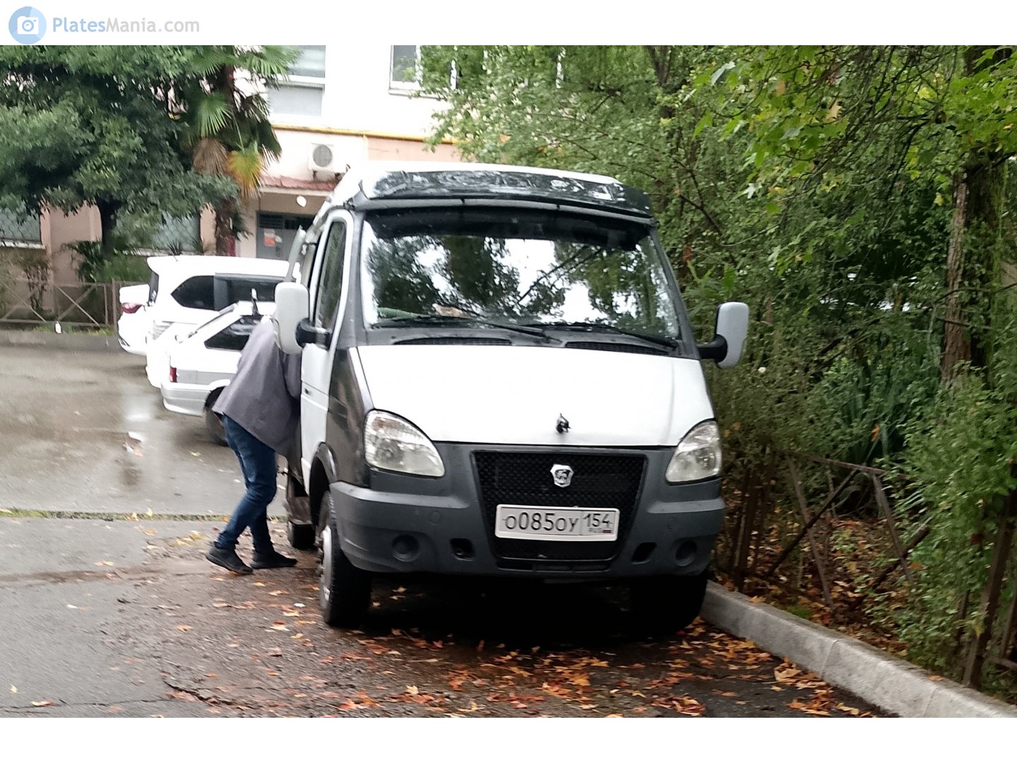 о 085 оу 154, GAZ 3221 ГАЗель 2-3221 Minibus, facelift, 2003–