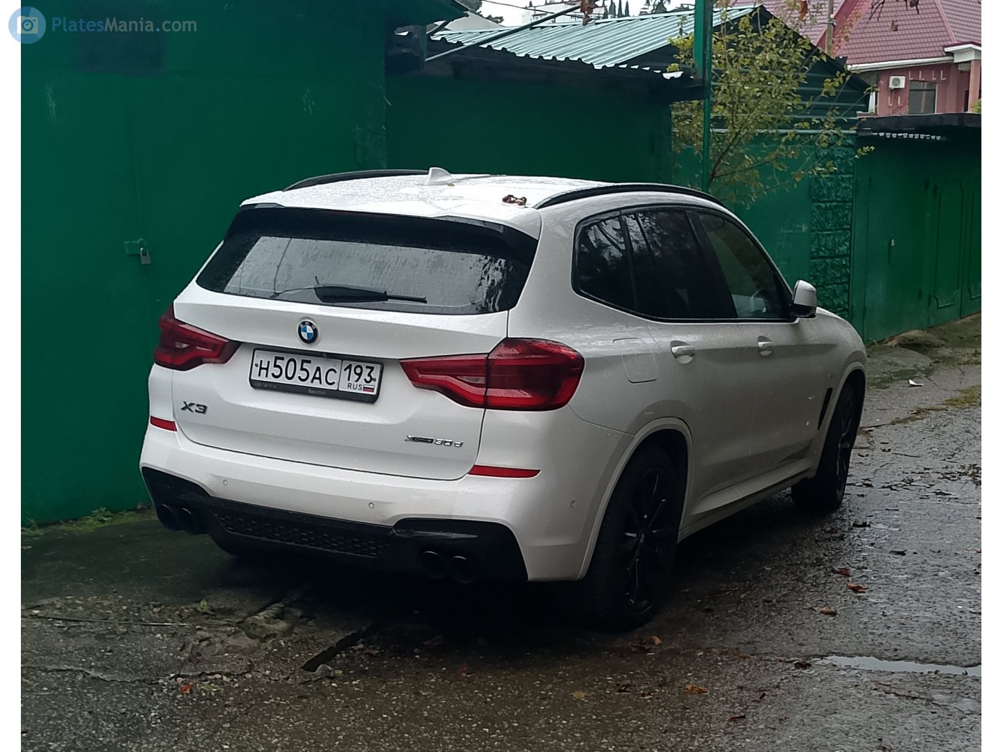 н 505 ас 193, BMW X3 3rd gen (G01), 2017–2021