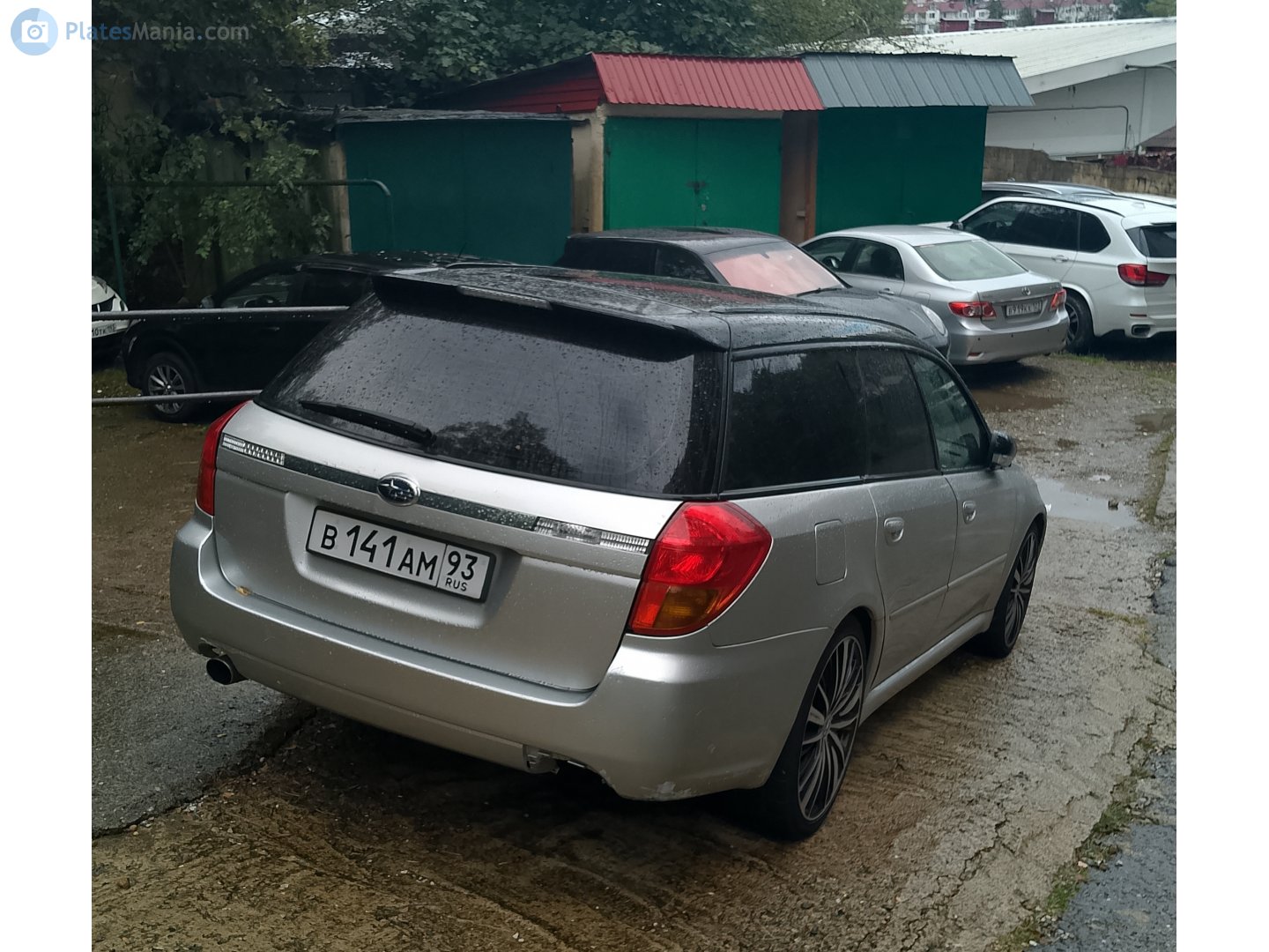 в 141 ам 93, Subaru Legacy 4th gen Wagon (BP), 2003–2009