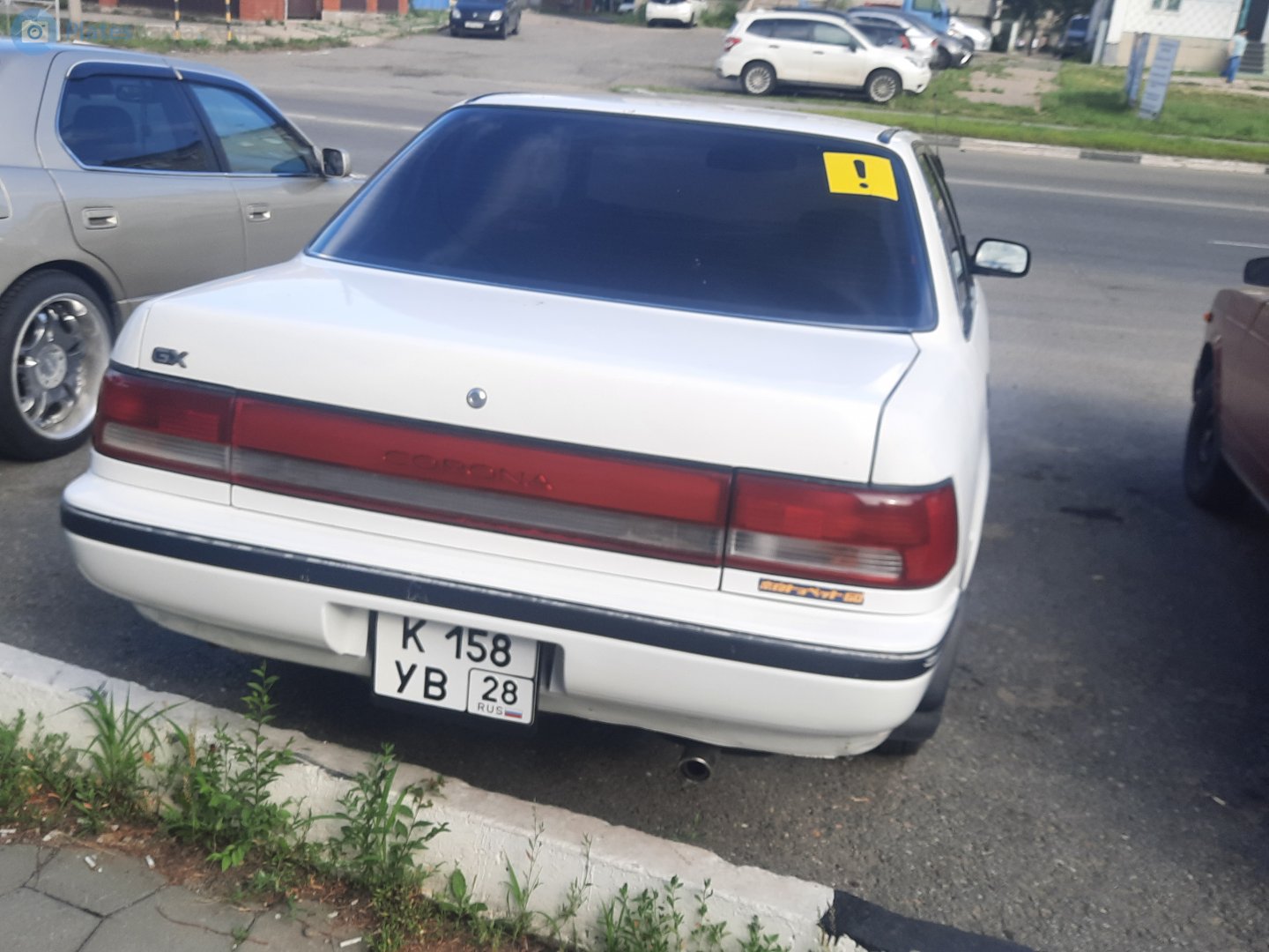 к 158 ув 28, Toyota Corona 9th gen Sedan (T170), 1987–1992