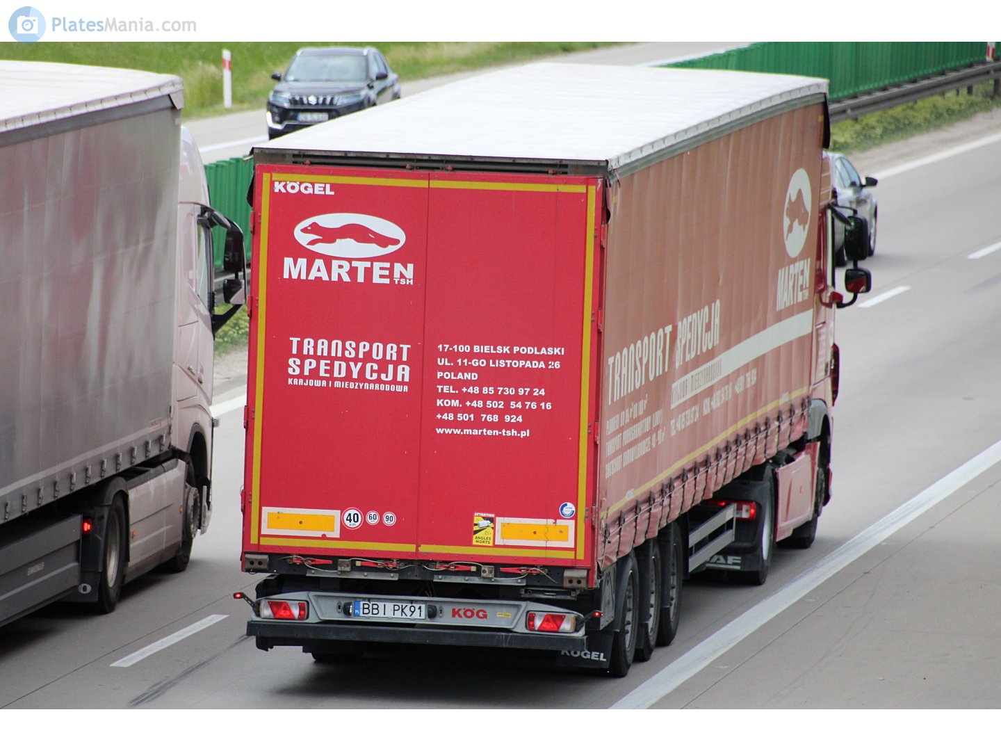 BBI PK91, Kögel S/SC/SI/SN/SP/SV/SF/SW/GN 