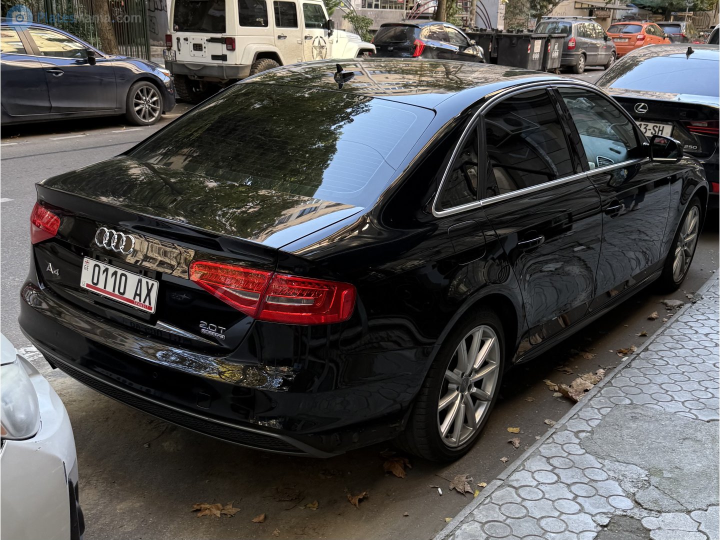 0110 AX, Audi A4 4th gen Sedan (B8/8K2), facelift, 2012–2016