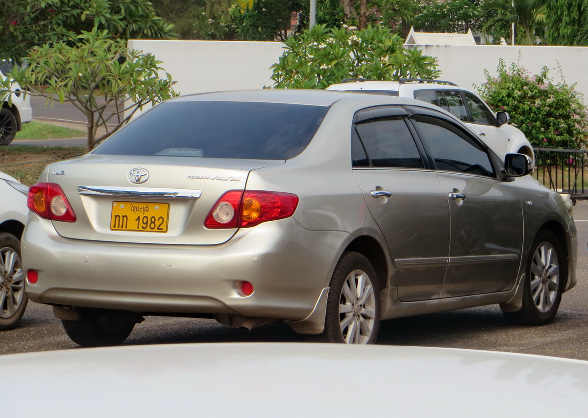 ກກ 1982, Toyota Corolla 10th gen (Altis) Sedan (E140/E150), 2006–2013 (–2020 for ZA-market)