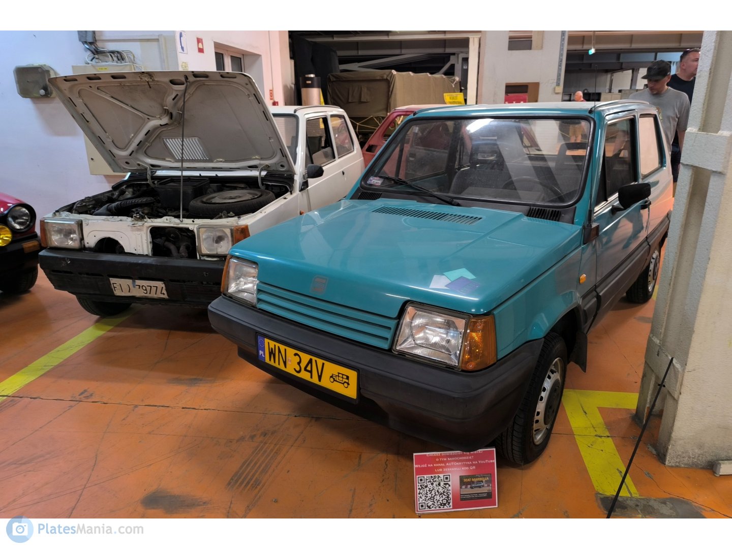 WN 34V, SEAT Marbella 1st gen (028), 1986–1998