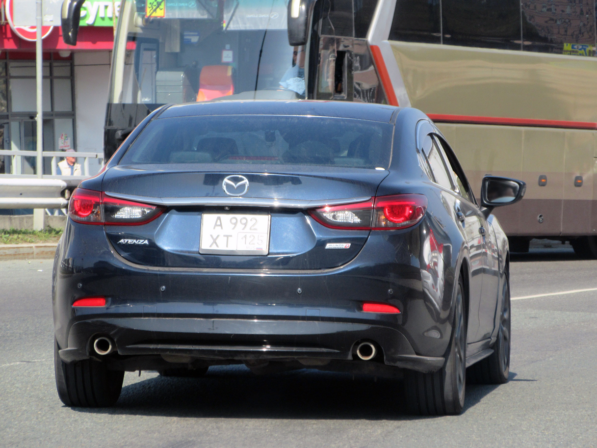 а 992 хт 125, Mazda Atenza 3rd gen Sedan (GJ), 2012–2018