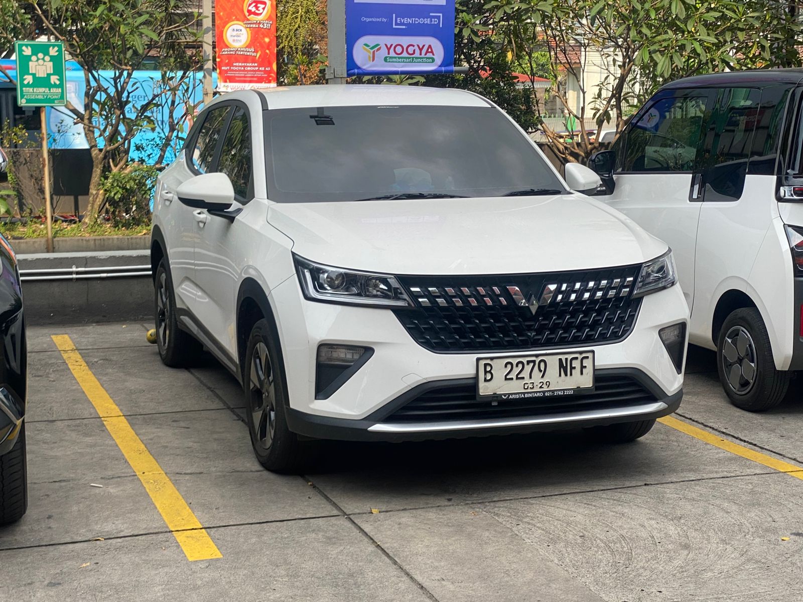 B 2279 NFF, Wuling Alvez 