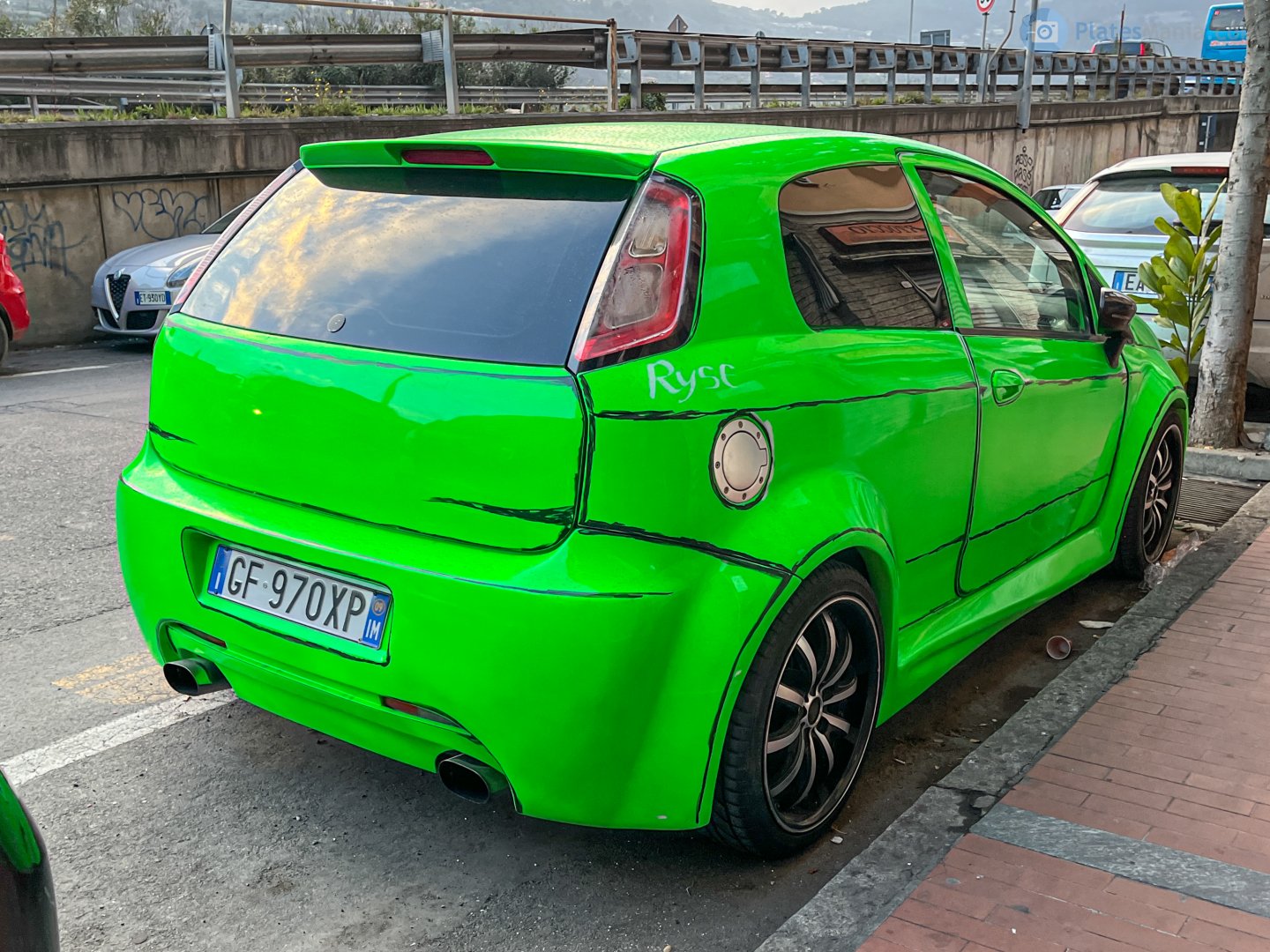 GF 970 XP, FIAT Punto 3rd gen Grande Punto 3-door Hatch (199), 2005–2012