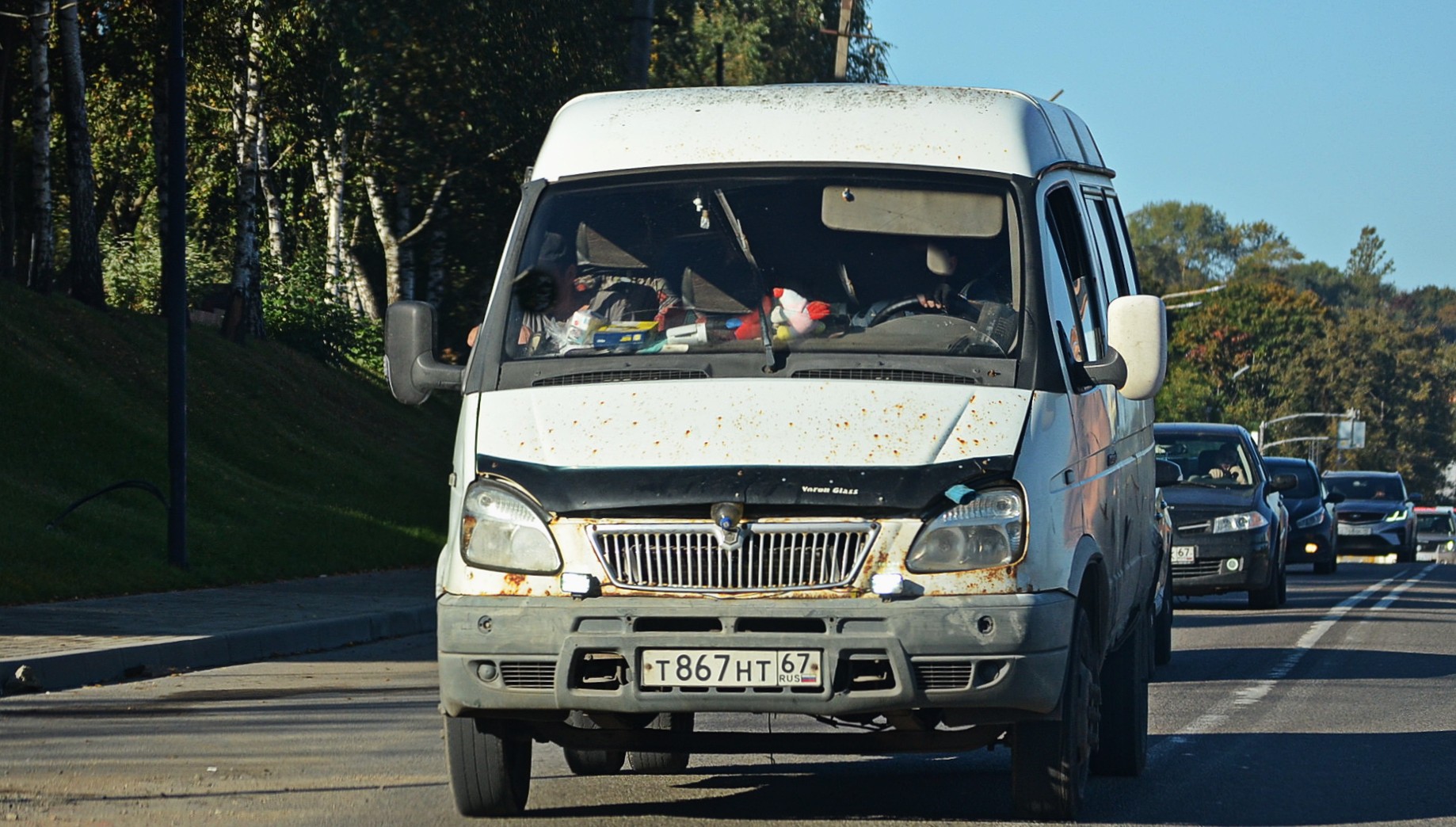 т 867 нт 67, GAZ 3221 ГАЗель 1-3221 Minibus, 1996–2003