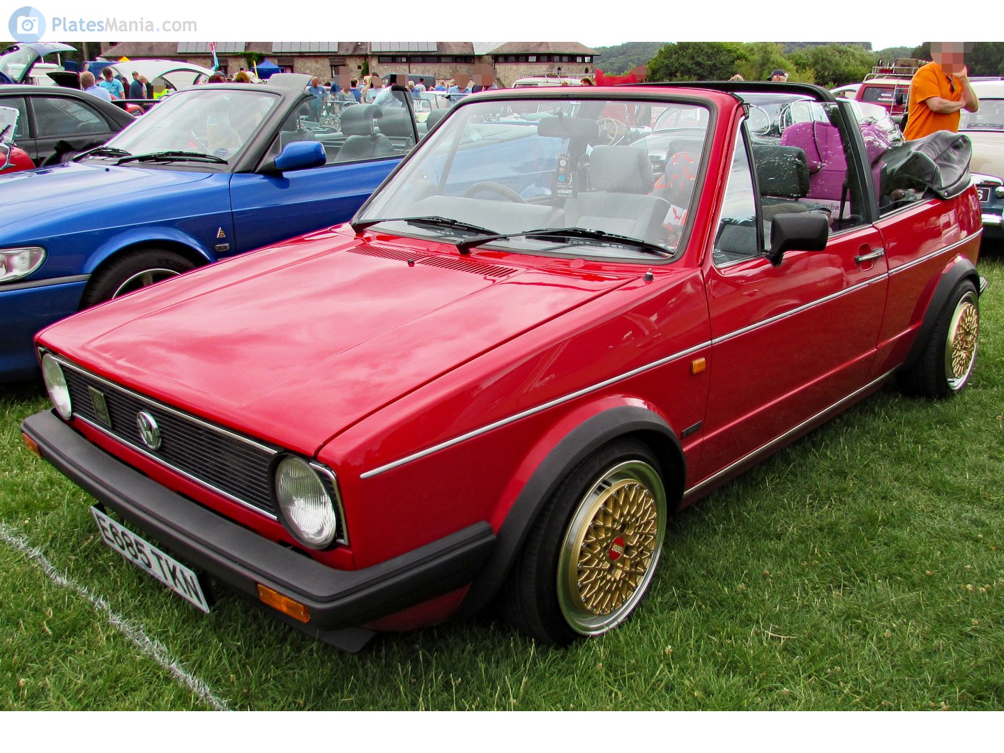 E685TKN, Volkswagen Golf 1st gen Cabrio (17), 1979–1993
