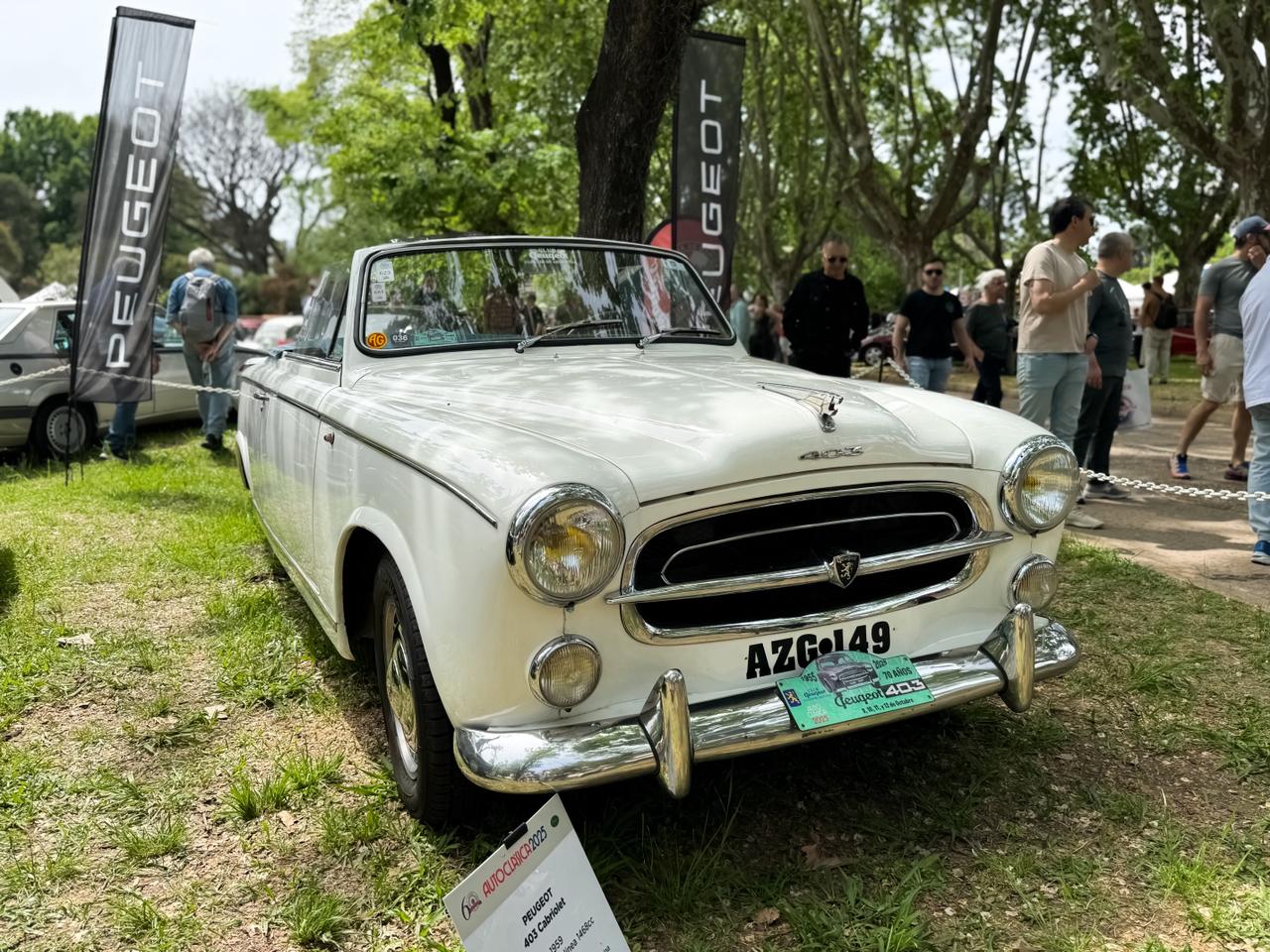 AZG 149, Peugeot 403 Cabriolet, 1956–1961